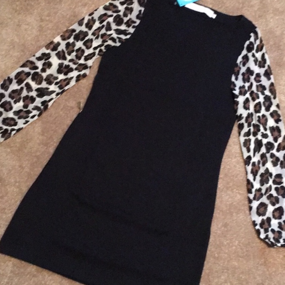 Tracy Negoshian Black long sleeve dress